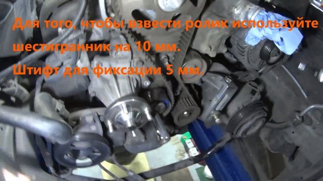 Замена ремня ГРМ и ПОМПЫ на MARKII, GX110