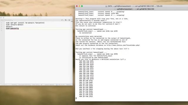 Ubuntu Server, настройка скорости вращения вентилятора смотреть онлайн