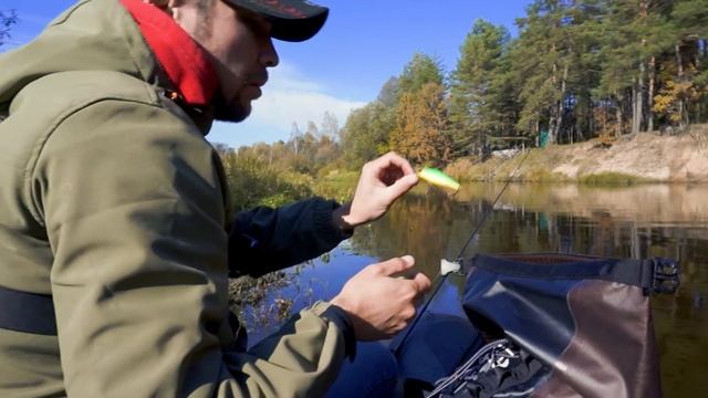 СРАБОТАЛ ТОЛЬКО ЭТОТ ВОБЛЕР - ЩУКА НА МАЛОЙ РЕКЕ смотреть онлайн