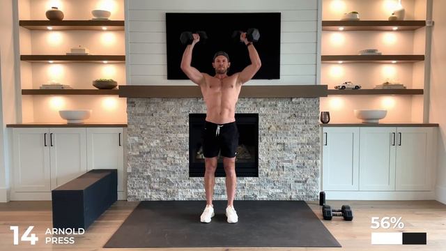 Day 24: 30 Min TOTAL BODY Dumbbell Workout at Home [No Repeats] // 6WS3 смотреть онлайн