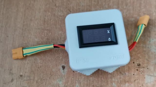 Вольтметр-амперметр зарядного устройства электровелосипеда смотреть онлайн