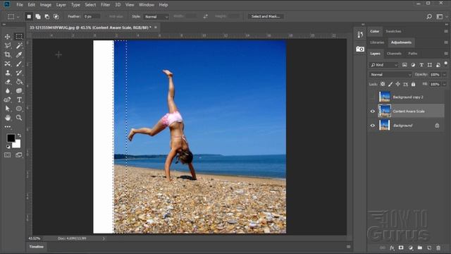 How You Can Extend a Background with Content Aware in Photoshop CC смотреть онлайн