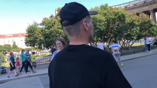 Санкт-Петербург центр города, основные места 23.06.23 смотреть онлайн