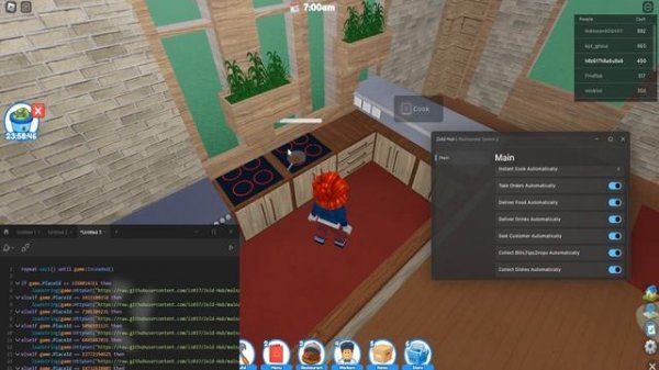 roblox Restaurant Tycoon 2 script autofarm auto delivery auto collect etc. keyless pastebin