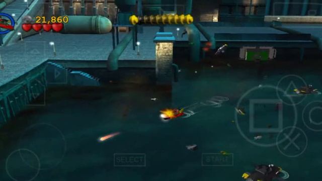 [PPSSPP] Lego Batman The Video game Part 7 "Bat Boat Battle" No Commentary смотреть онлайн