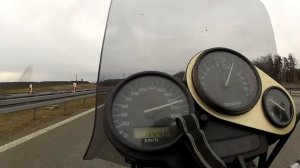 Yamaha FZS 600 Fazer acceleration and top speed.