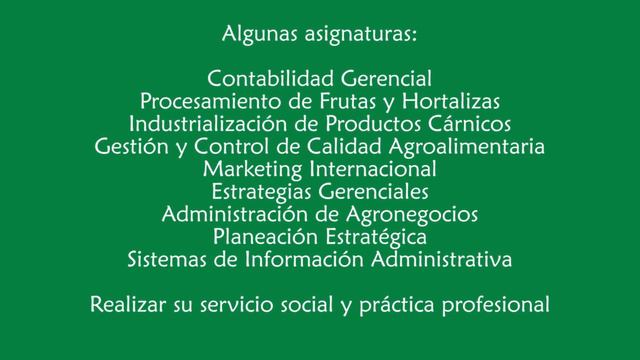 Video Promocional De La Carrera Ingeniería En Agronegocios #UJMD