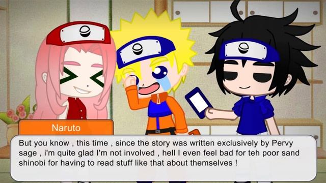 ||Past Team 7 And Sand siblings read Narugaa fanfic :) || Short like Levi || смотреть онлайн