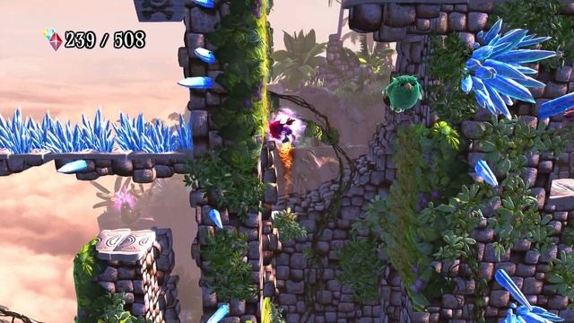 Giana Sisters Rise of the Owlverlord Level III 508/508 Gems, No Deaths смотреть онлайн