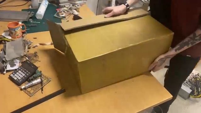 Whatsminer M30++ распаковка