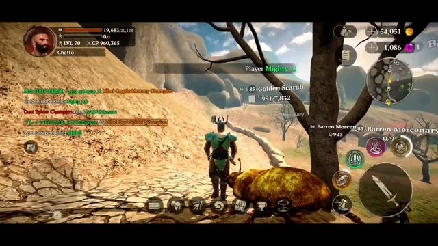 Warrior Using Elven Boots 1 Hour Farming in Evil Lands смотреть онлайн