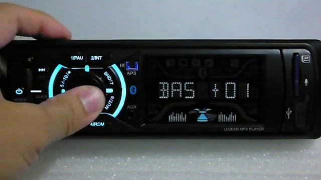 Car In Dash SD USB MP3 Radio Stereo Player with bluetooth function 3882X смотреть онлайн