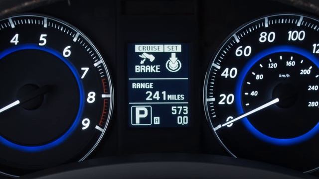 2014 Infiniti QX50 - Vehicle Information Display смотреть онлайн