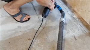 Шлифовка бетона без пыли