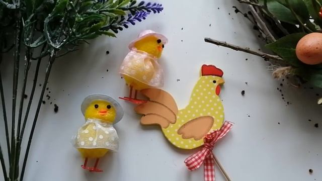 Пасхальный декор своими руками. Бюджетный декор для дома. Весенний декор. смотреть онлайн
