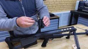 Крупнокалиберная снайперская винтовка Barrett M95, калибр 50 BMG. #prostrelkov