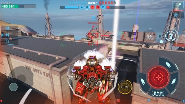 How Strong Is The Minos Squall With A Maxed Out Pilot? War Robots Minos Gameplay WR смотреть онлайн