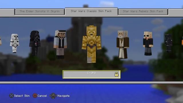 Minecraft - Star Wars skins Ps4/Ps3/PsVita/Xbox смотреть онлайн