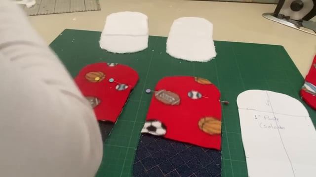 COMO FAZER MEIA DE INVERNO FORRADA ⭐️ BOTÃO DE TECIDO смотреть онлайн