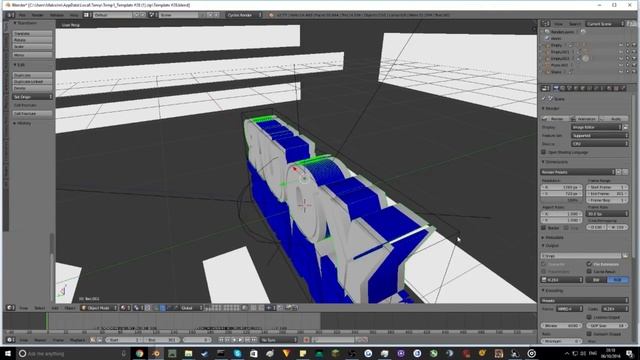 FREE BLUE SYNC Intro Template #632 Blender Only + Tutorial смотреть онлайн