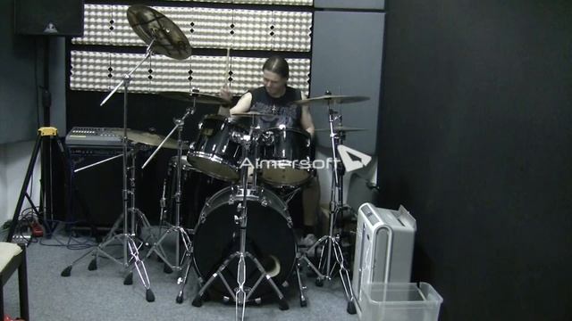 Dark Lunacy - Fall (drum cover) смотреть онлайн