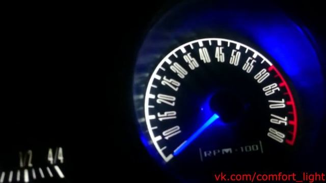 "COMFORT LIGHT" Пересвет/тюнинг приборных панелей. Ваз 2106 смотреть онлайн