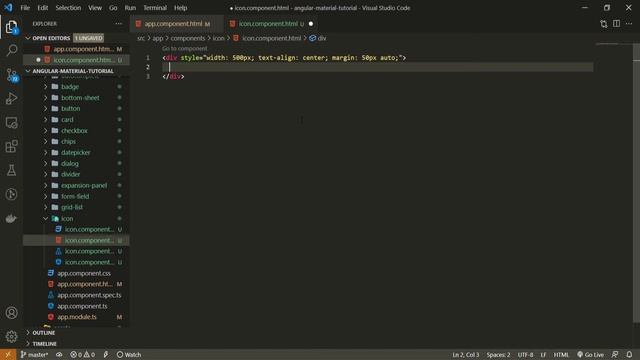 Angular Material #20 - Icon Component смотреть онлайн