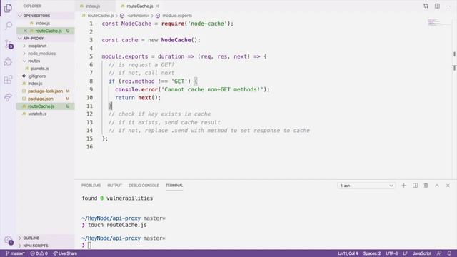 Add Response Caching to a Node.js Express Server смотреть онлайн