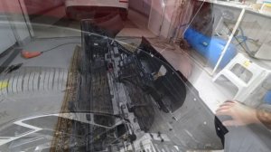 KIA Sportage 5 Снятие переднего бампера и установка сетки в бампер