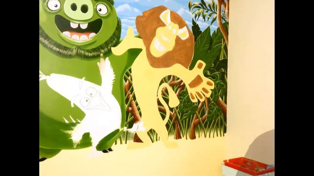 How to paint Leonard from Angry Birds -part two смотреть онлайн
