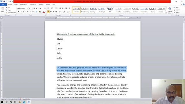 Pratishthan Learning Center | Computer | MS Word Alignments | Grade 6 to 12 смотреть онлайн