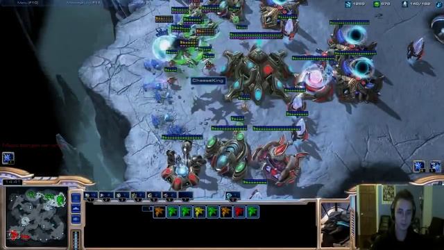 ABomB using Oracle's Time Warp - Heart of the Swarm HOTS смотреть онлайн