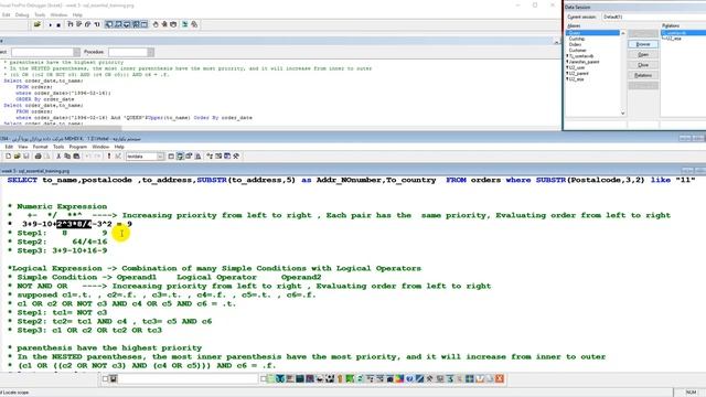 VFP SQL by example - Movie 08 - Select, Char String, Substr, Numeric Expression, Logical Expres смотреть онлайн