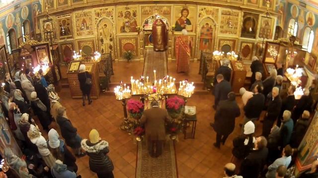 2018.12.30. Неделя свв. Праотец. Божественная Литургия смотреть онлайн