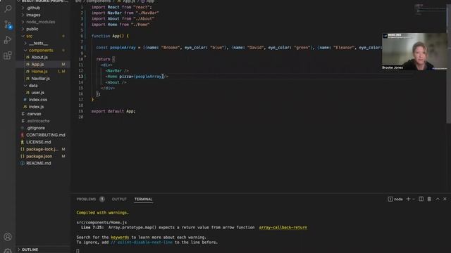 React Components and Props Intro смотреть онлайн