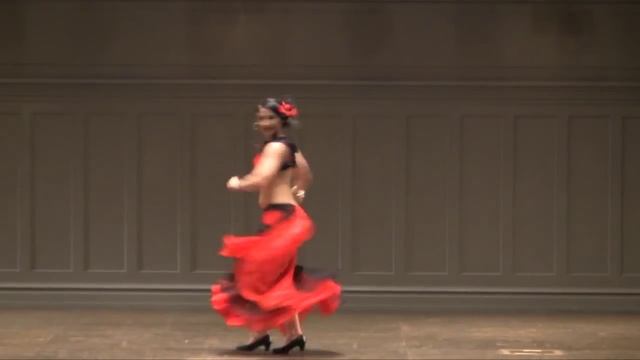 Silvia Salamanca at Cues and Tattoos Flamenco Fusion смотреть онлайн