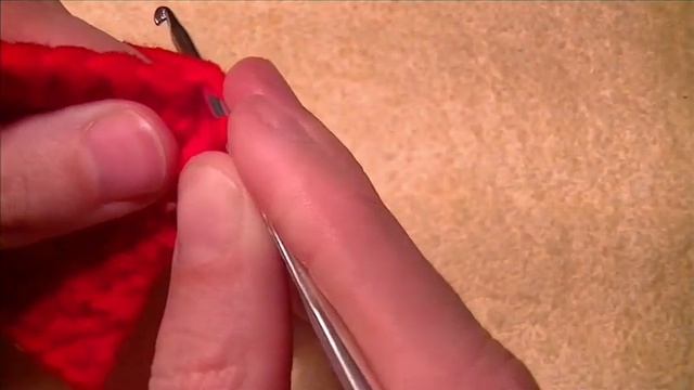 Урок 7. Двойной столбик без накида. Вязание крючком. смотреть онлайн