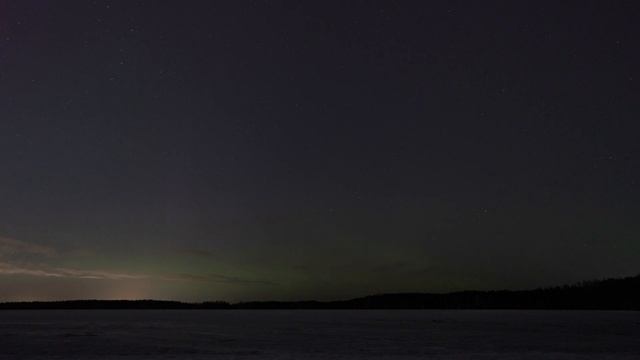 Северное сияние 23 марта 2023 4K. Всеволожск, Ленинградская область. смотреть онлайн