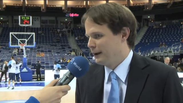 Pregame-Interview Konstantin Lwowsky (Euroleague-Quali: ALBA - Roanne) смотреть онлайн