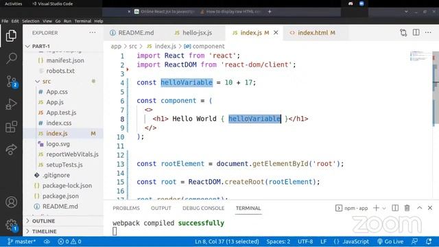კვირა #13 - ლექცია #1 - React დასაწყისი [ოთოს ბუთქემფი] смотреть онлайн