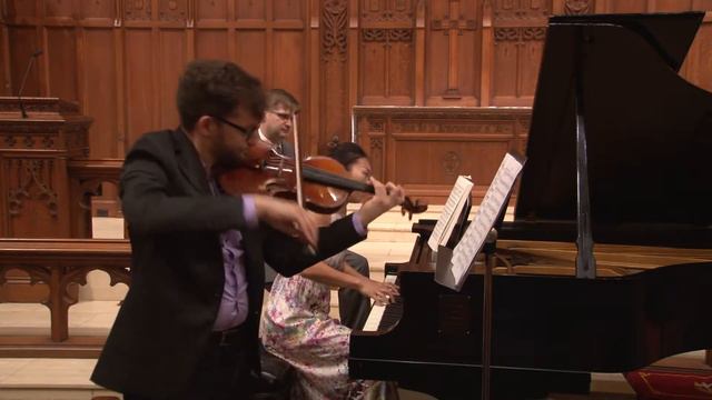 William Shaub and Mei Rui - Beethoven Violin Sonata No. 8 in G major - Da Camera of Houston смотреть онлайн