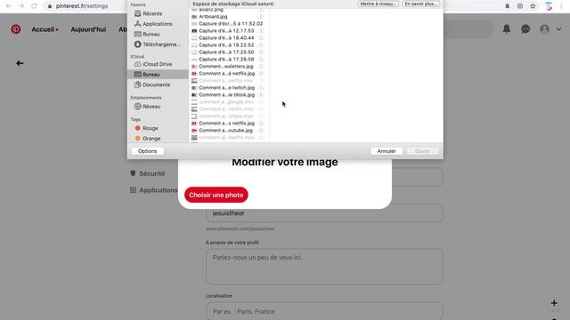 Comment modifier sa photo de profil Pinterest смотреть онлайн