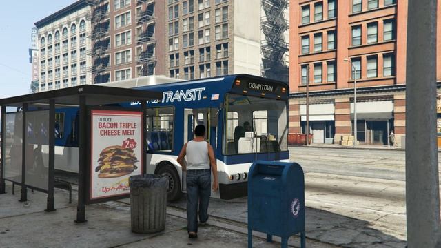 GTA V Walkthrough - Mission 44 - The Bus Assassination смотреть онлайн