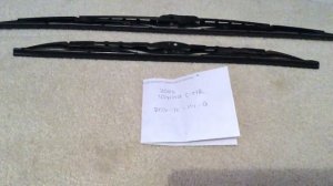 ? ?   2020 Toyota C-HR Wiper Blade Replacement Size ?