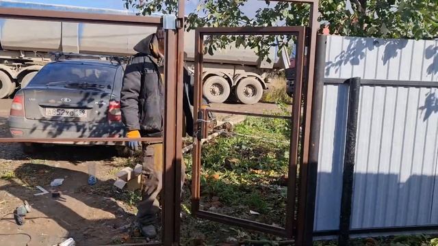 ПЕРМЬ ОТКАТНЫЕ ВОРОТА НА БАЛКЕ РОЛТЭК МИКРО КАЛИТКА ОТДЕЛЬНО СТОЯЩАЯ