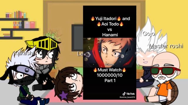 Anime Sensei’s react to Each other world’s and their Students Part 2//JJK/(Gojo)// GCHAC// смотреть онлайн
