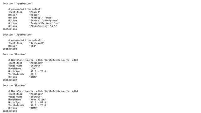 Ubuntu: Xorg server configuration fail - no screens detected смотреть онлайн