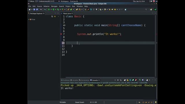 Java Absolute Beginner to Pro Tutorial 6 Whitespaces смотреть онлайн