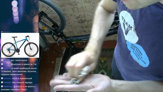 Меняем цепь и трещотку на складном велосипеде (folding bike), лайв стрим смотреть онлайн