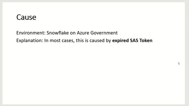 Snowflake Error Status Code 403 AuthenticationFailed смотреть онлайн